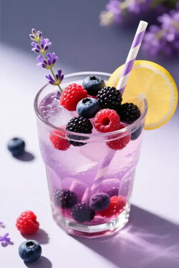 Berry Lavender Lemonade