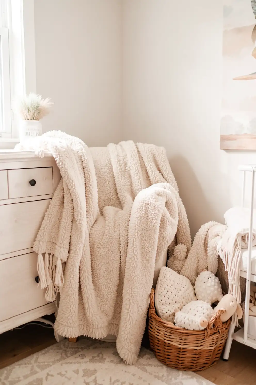 Blankets as Cozy Decorative Elements