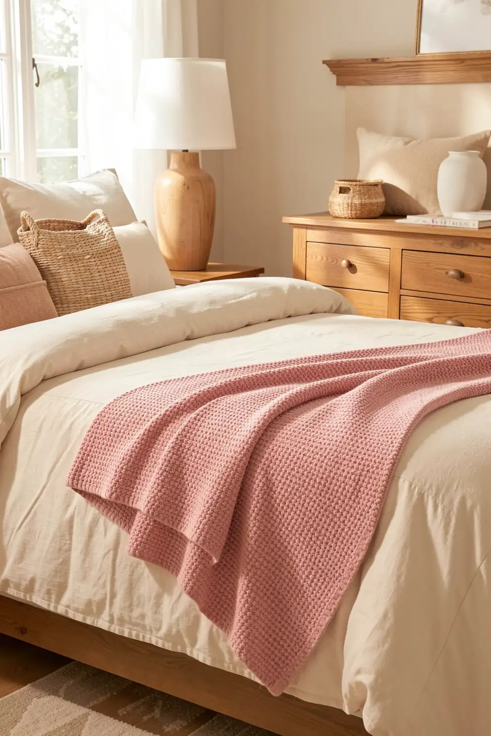 Blush Pink for Gentle Warmth