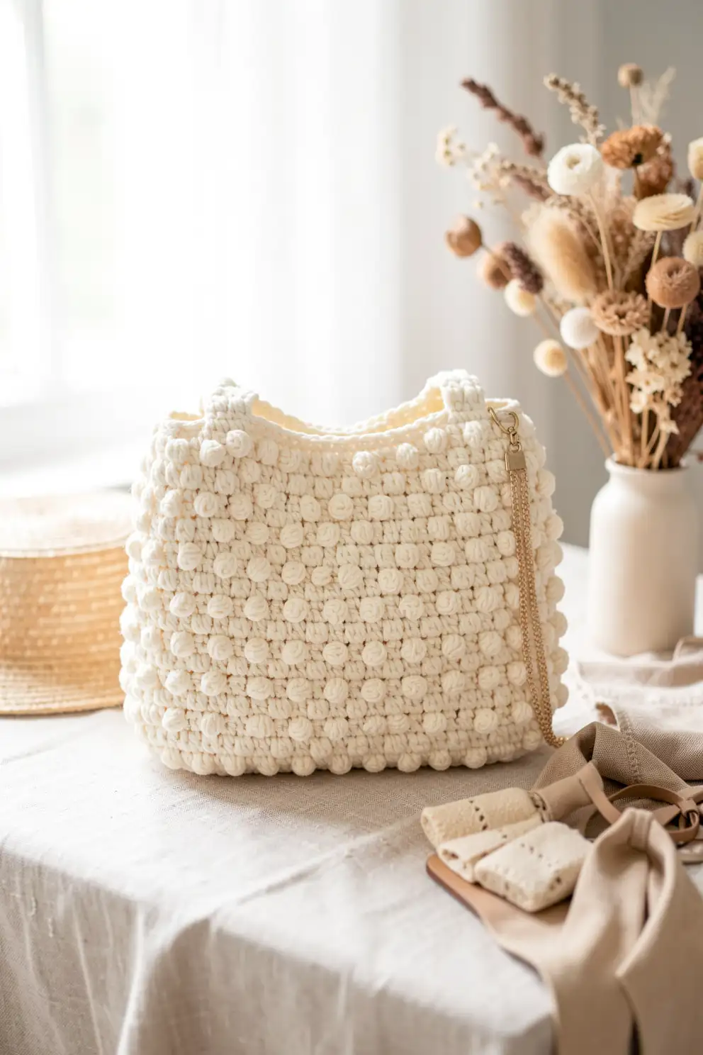 Bobble Texture for Playful Statement Bags