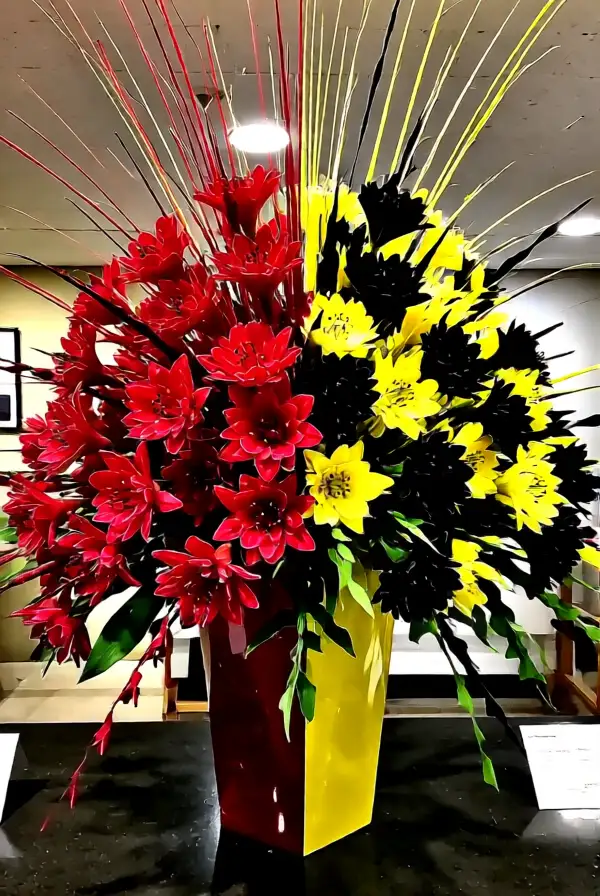 Bold Color Contrasts in Floral Designs