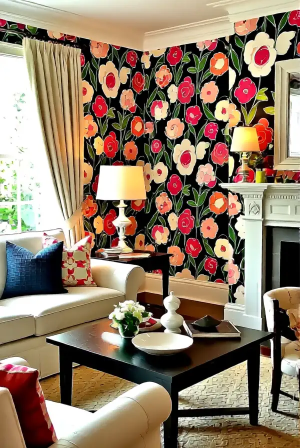 Bold Floral Wallpapers