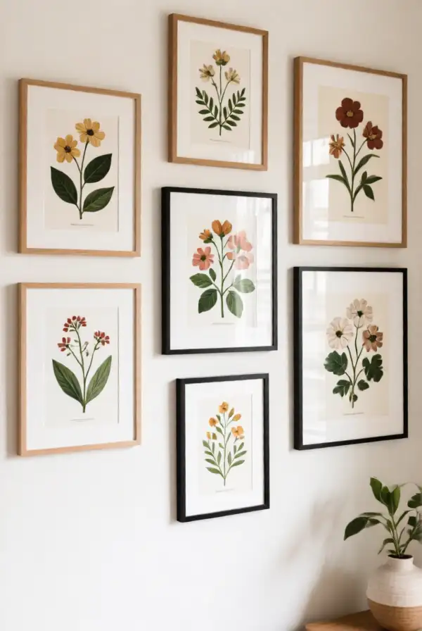 3. Botanical Wall Art