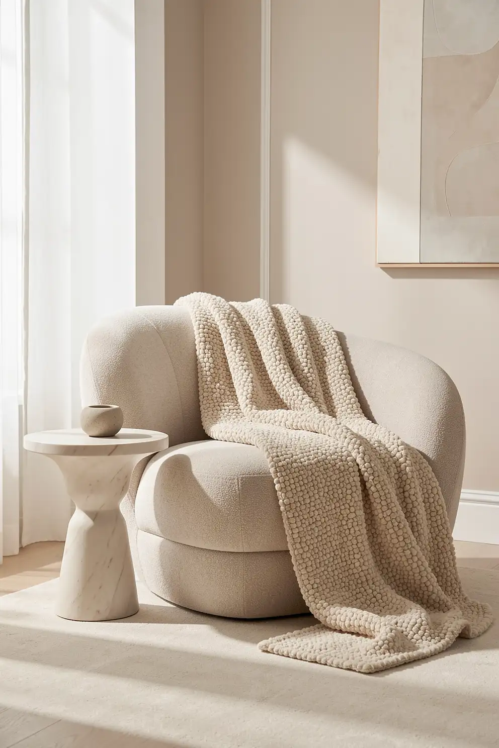 Boucle Inspired Throws With Designer Energy