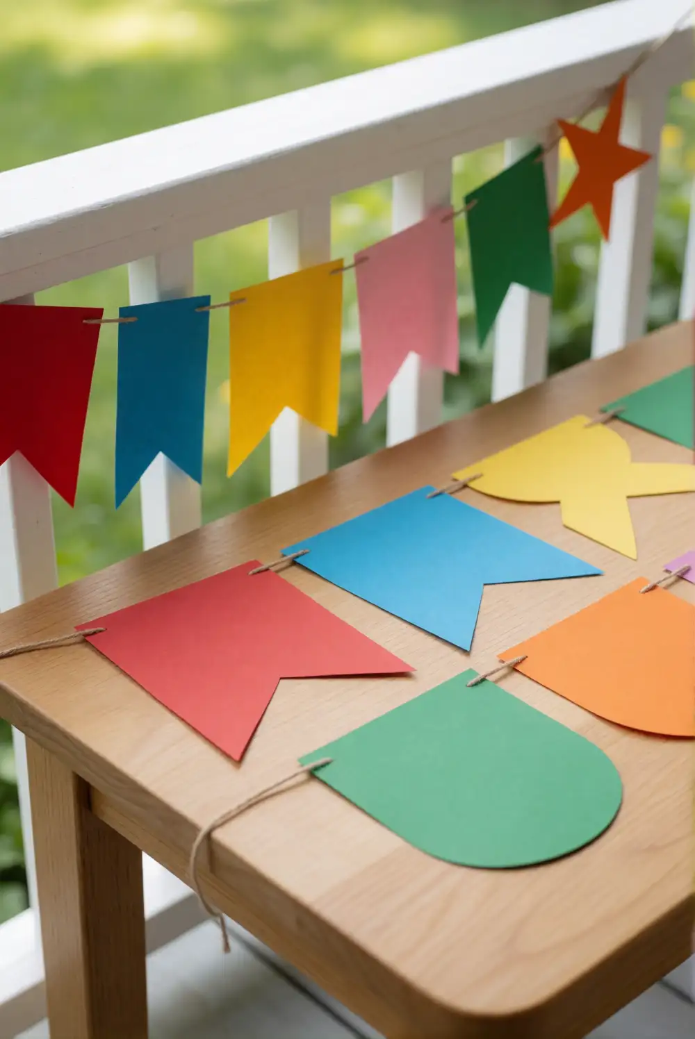 Brightly Colored Banners