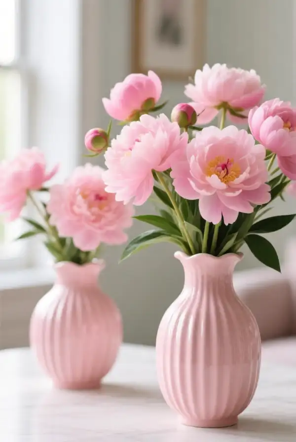 Bringing Nature Indoors with Soft Pink Florals