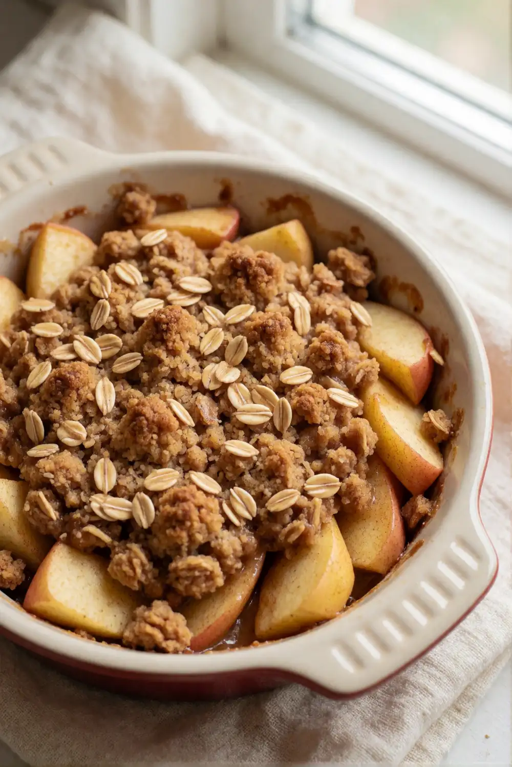 Brown Butter Apple Crisp