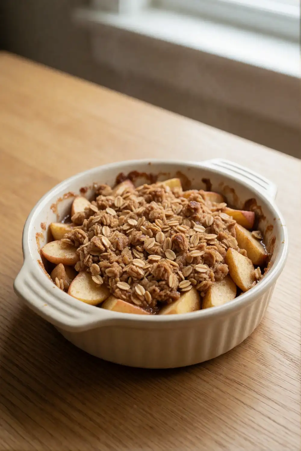 Brown Butter Apple Crisp