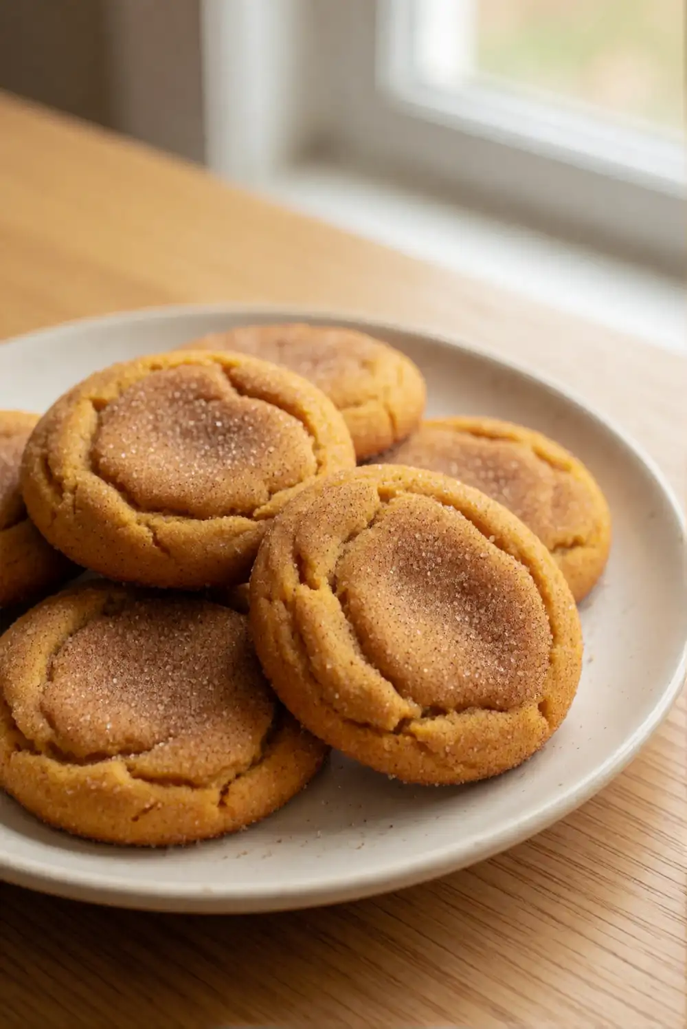 Brown Butter Pumpkin Sugar Cookies