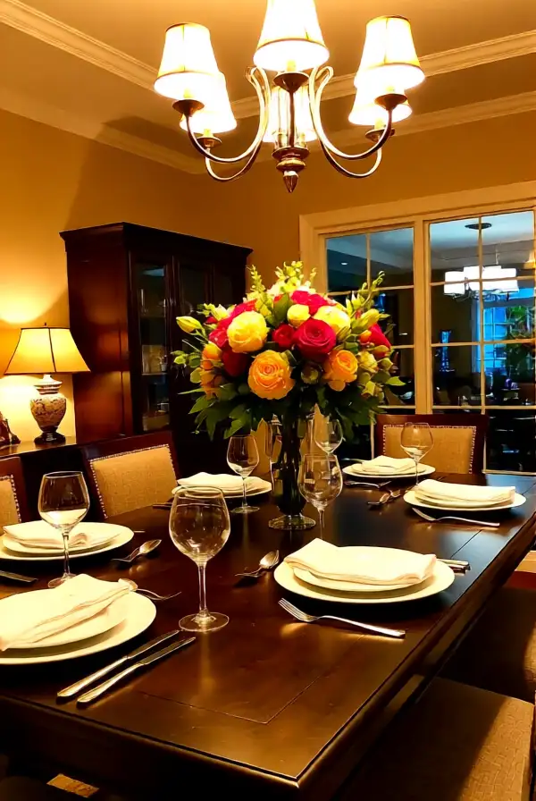 Building a Floral Centerpiece for Your Dining Area