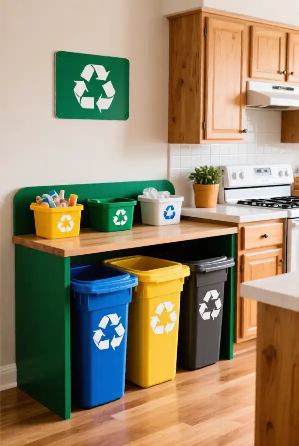 Building a Recycling Station at Home