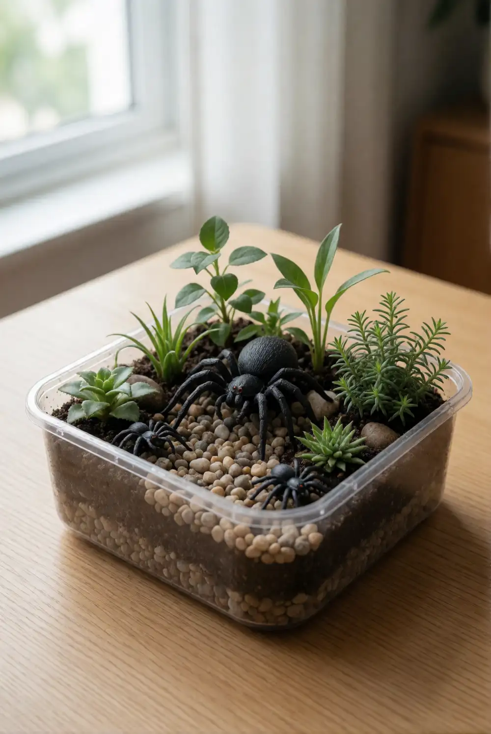 Building a Spider Terrarium