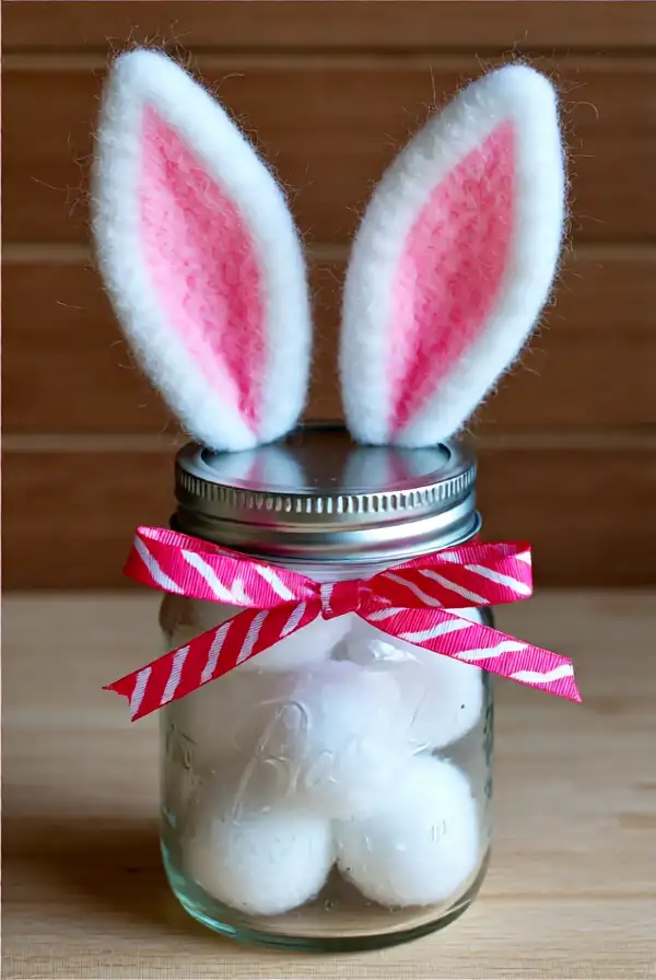 Bunny Tails with Cotton Balls