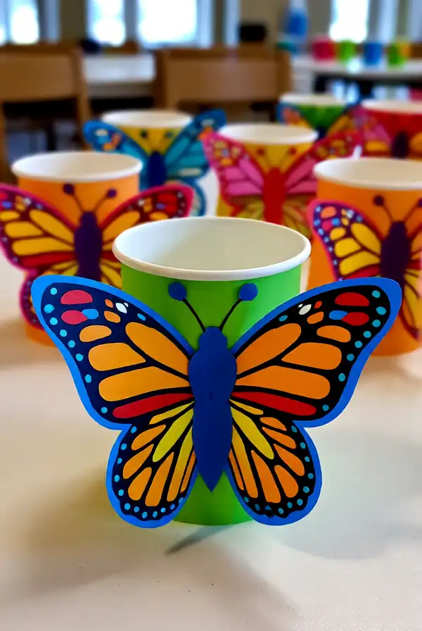 Butterfly Cup Decorations