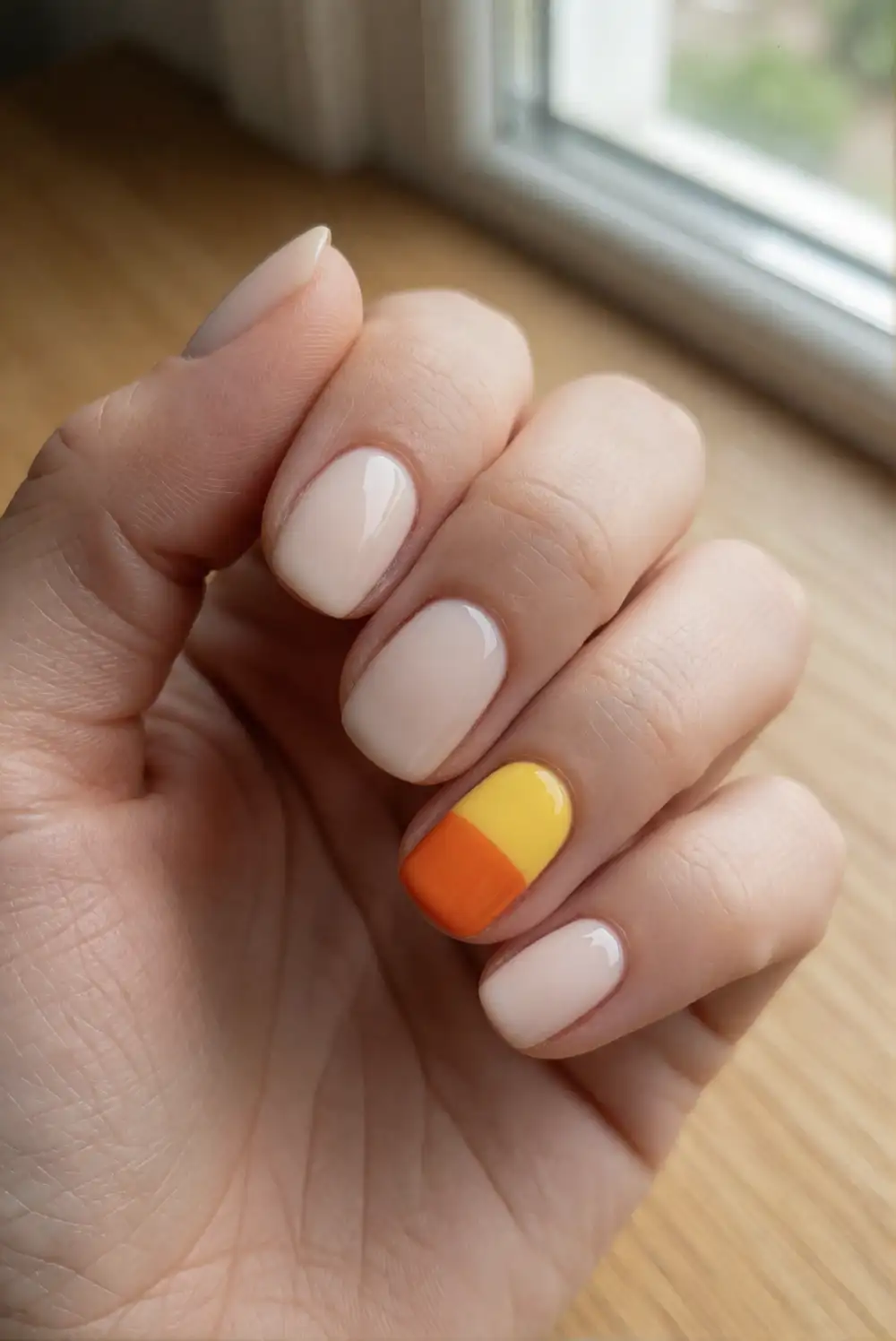 Candy-Corn Color Block