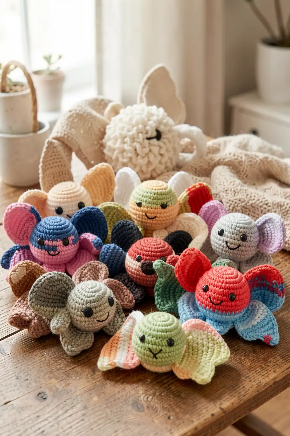 Captivating Designs for Crochet Bat Plushies