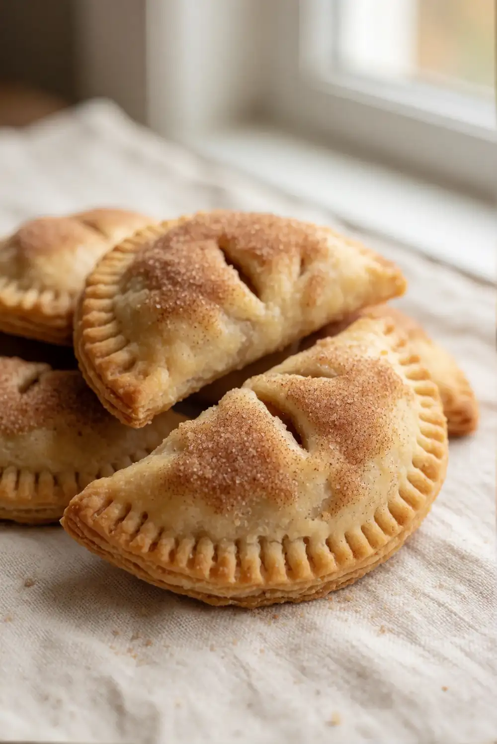 Caramel Apple Hand Pies with Flaky Pastry