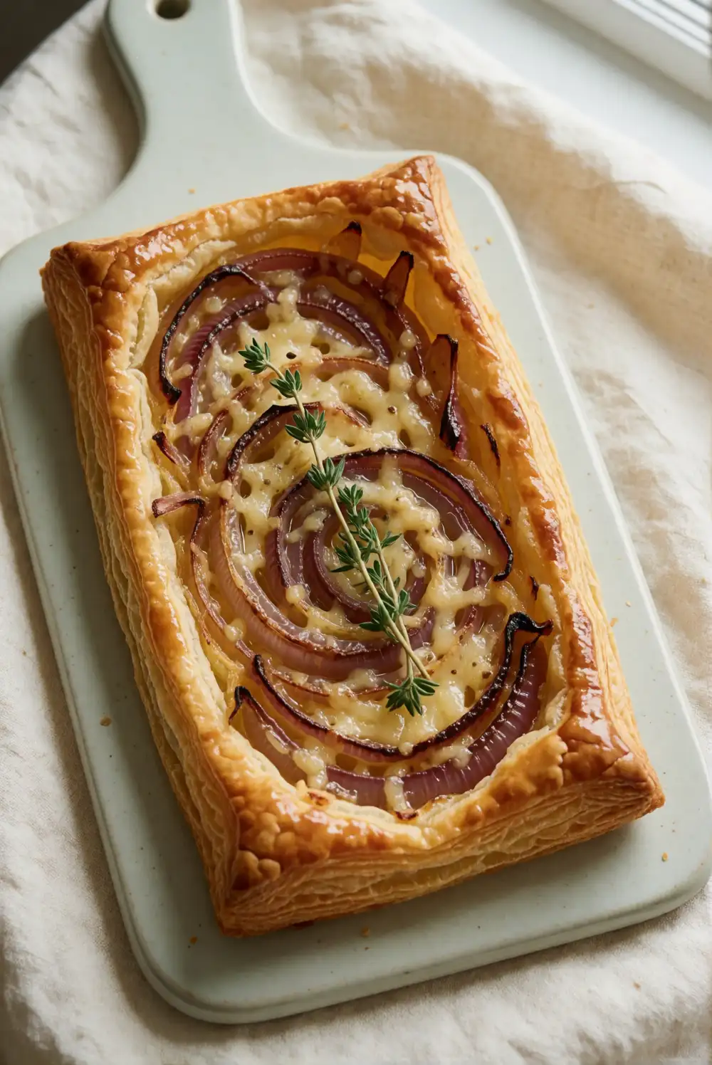 Caramelized Onion and Gruyère Tart