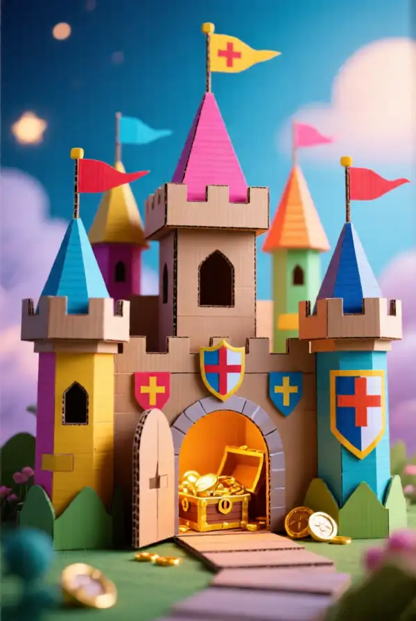 Cardboard Castle Trap