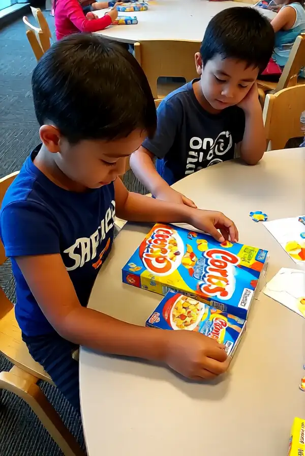 10. Cereal Box Puzzles