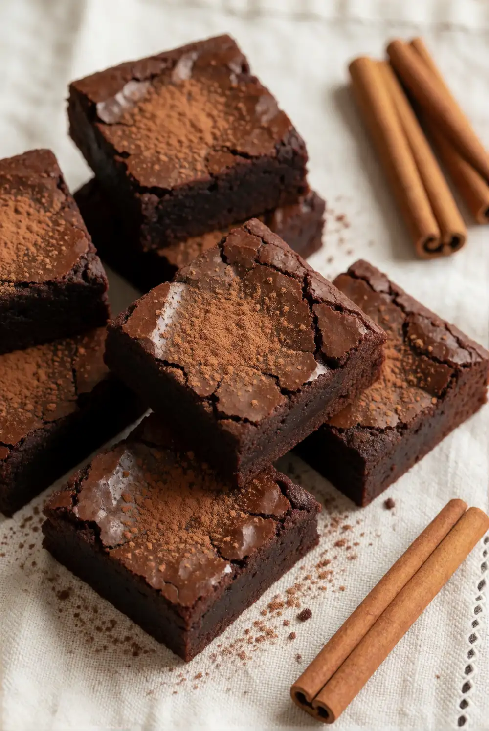 Chai-Spiced Fudgy Brownies