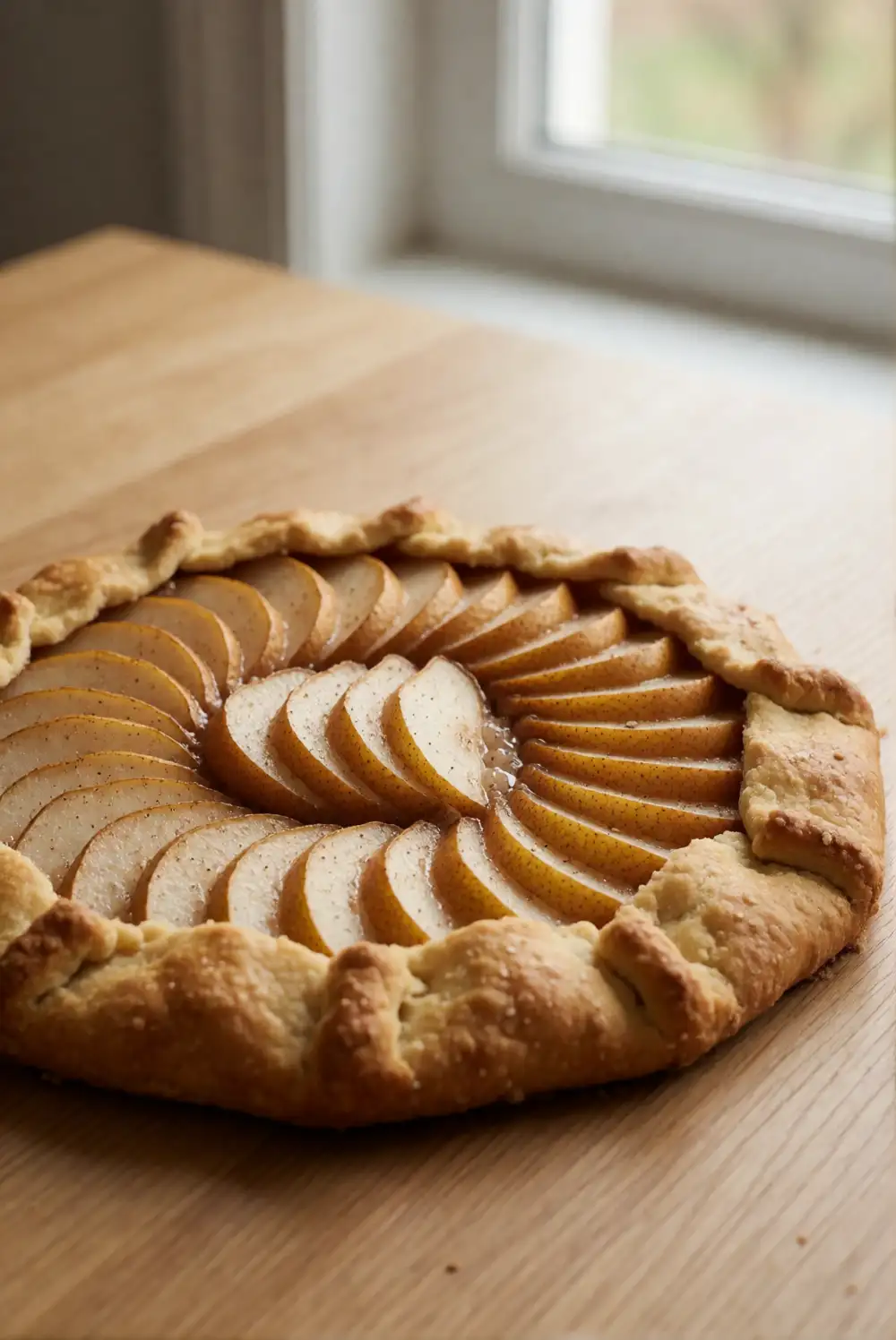 Chai-Spiced Pear Galette