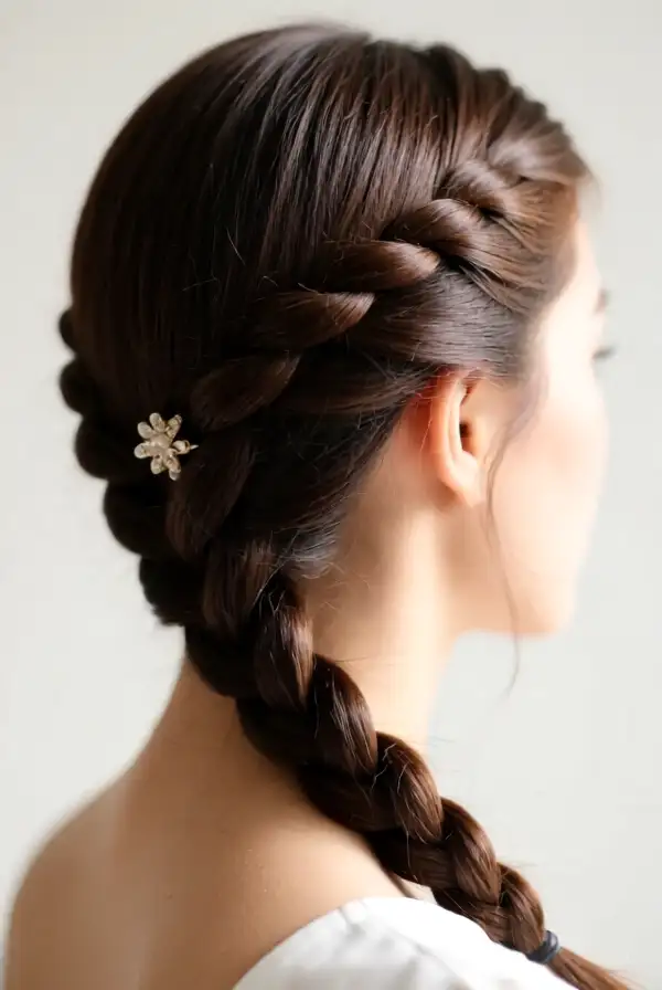 Charming Dutch Braid