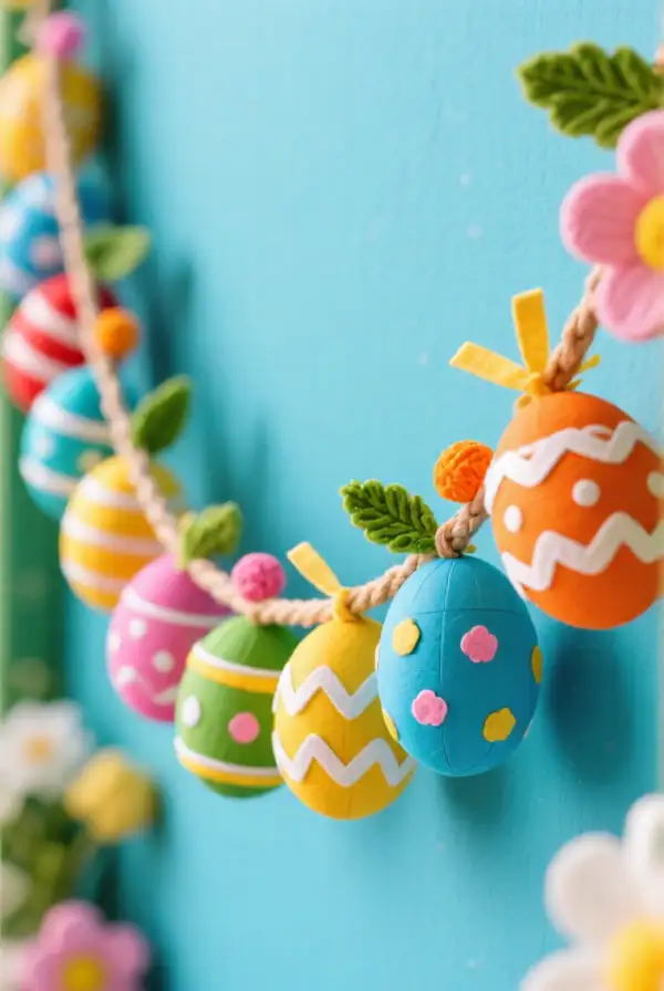 Charming Easter Egg Garland