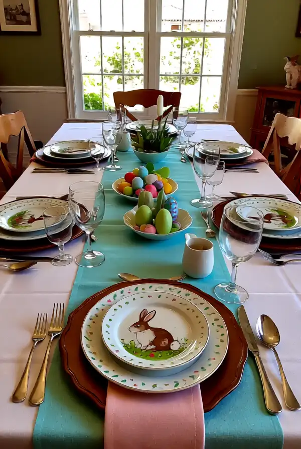 Charming Easter Table Settings