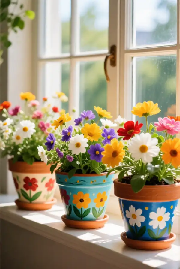 Charming Flower Pots