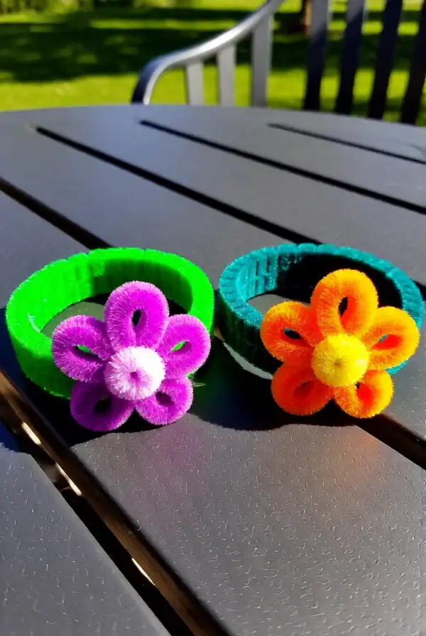 Charming Flower Wristbands