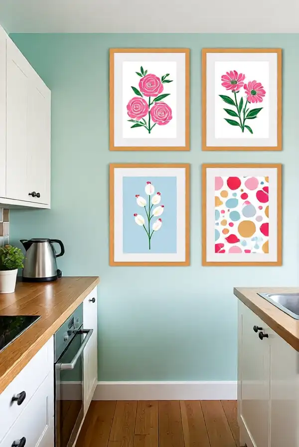 Charming Pastel Wall Art