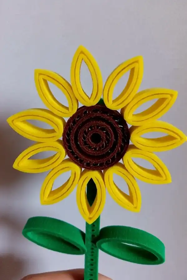 Charming Sunflower Craft