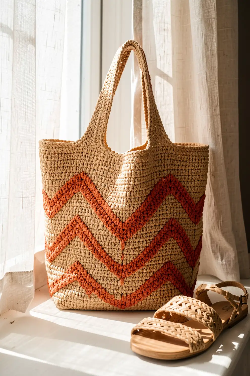 Chevron Ridges for Movement and Visual Flow