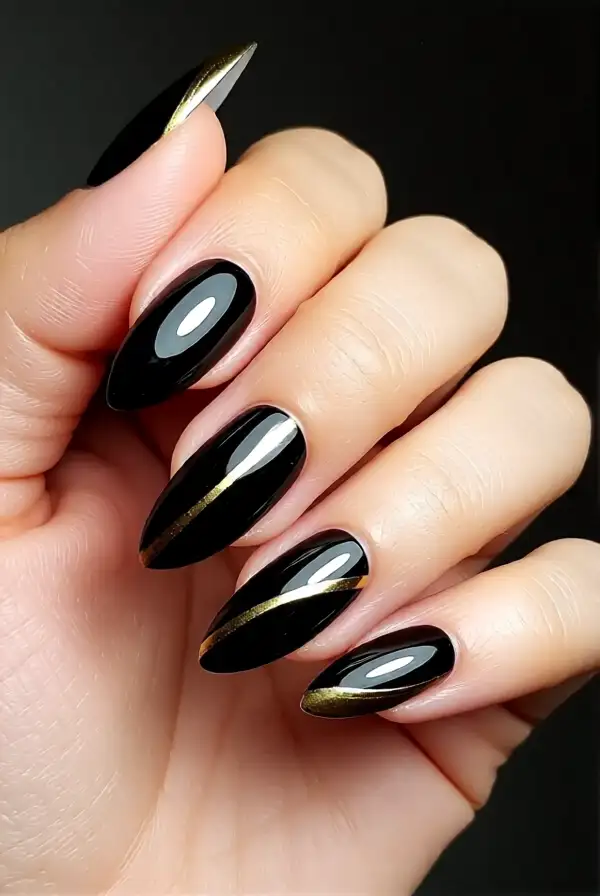 Chic Black and Gold