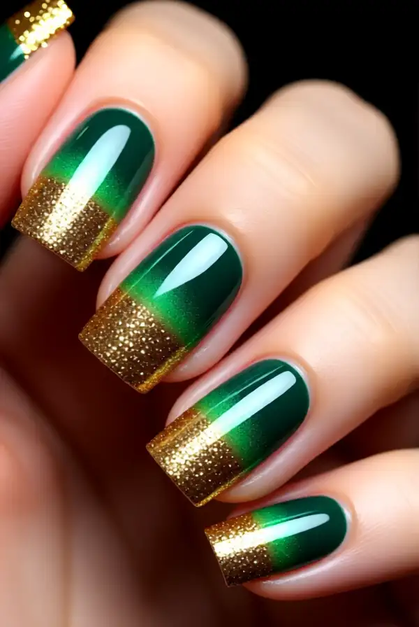 Chic Glitter Gradient