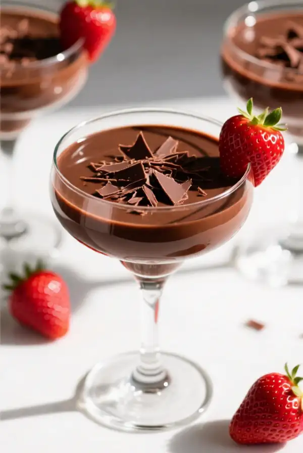 Chocolate Strawberry Mimosa