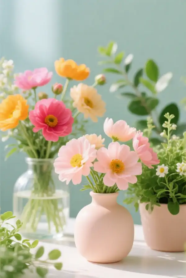 Choosing Pastel Plants and Florals
