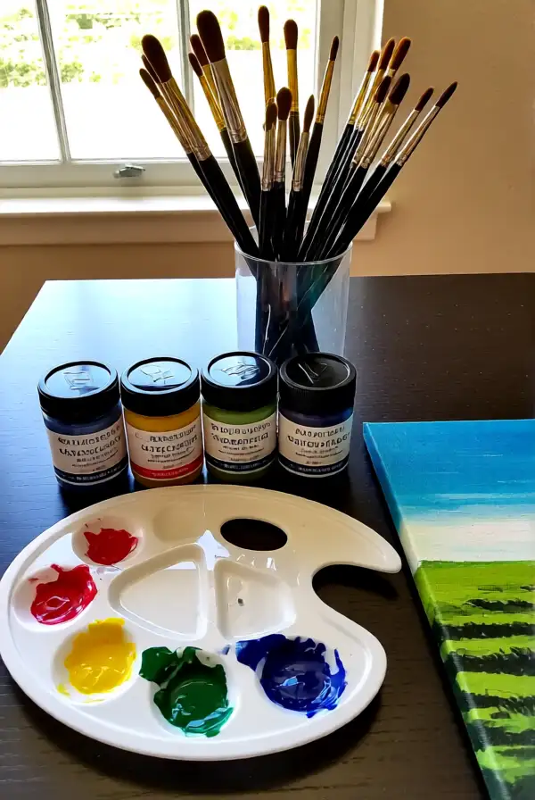 Choosing the Right Materials for Acrylic Flower Painting