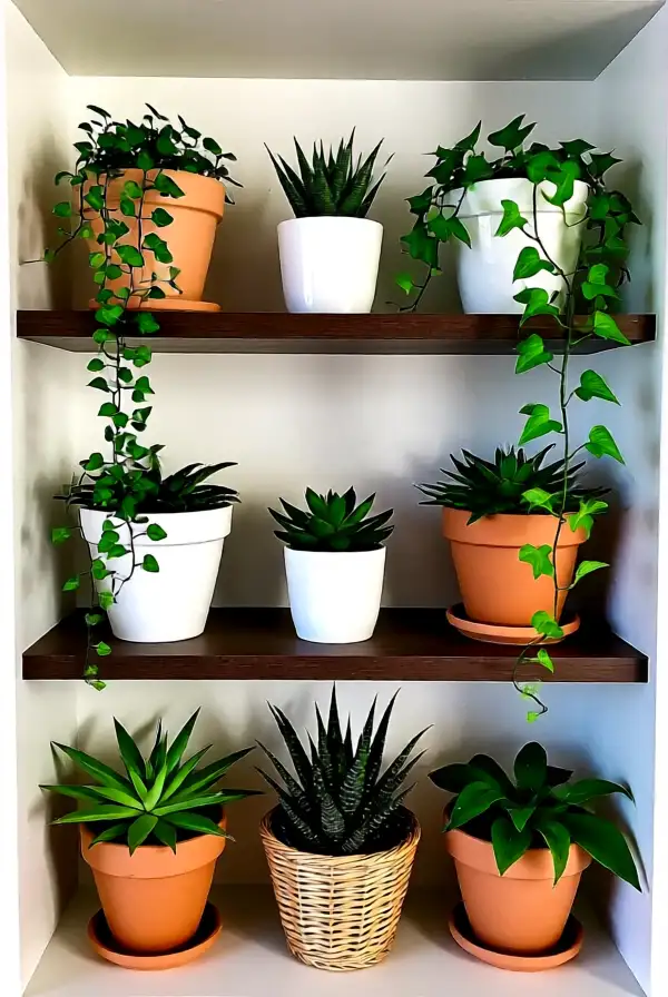 Choosing the Right Plants for Your Shelves