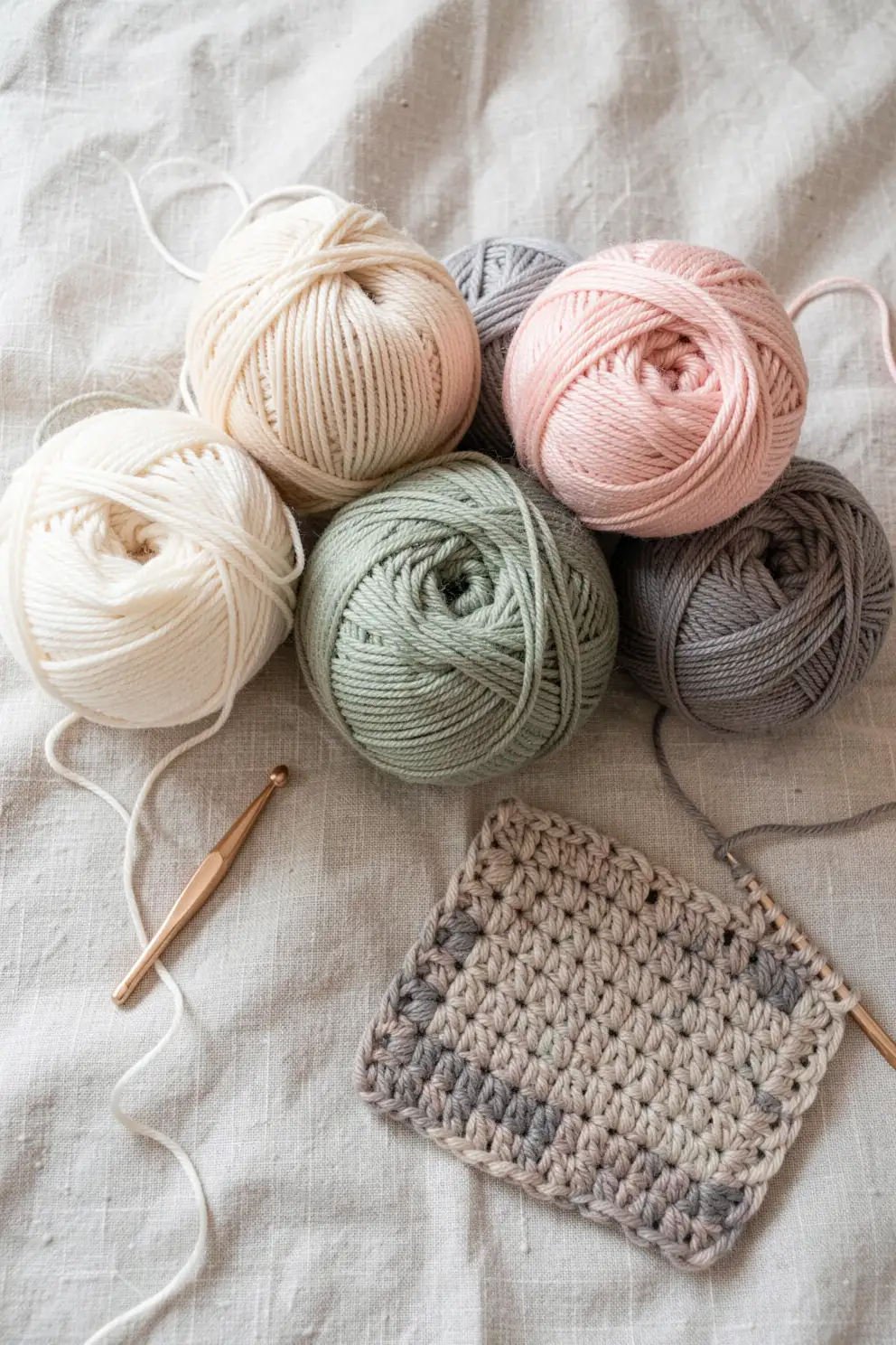 Choosing Yarn With Plush Gentle Volume