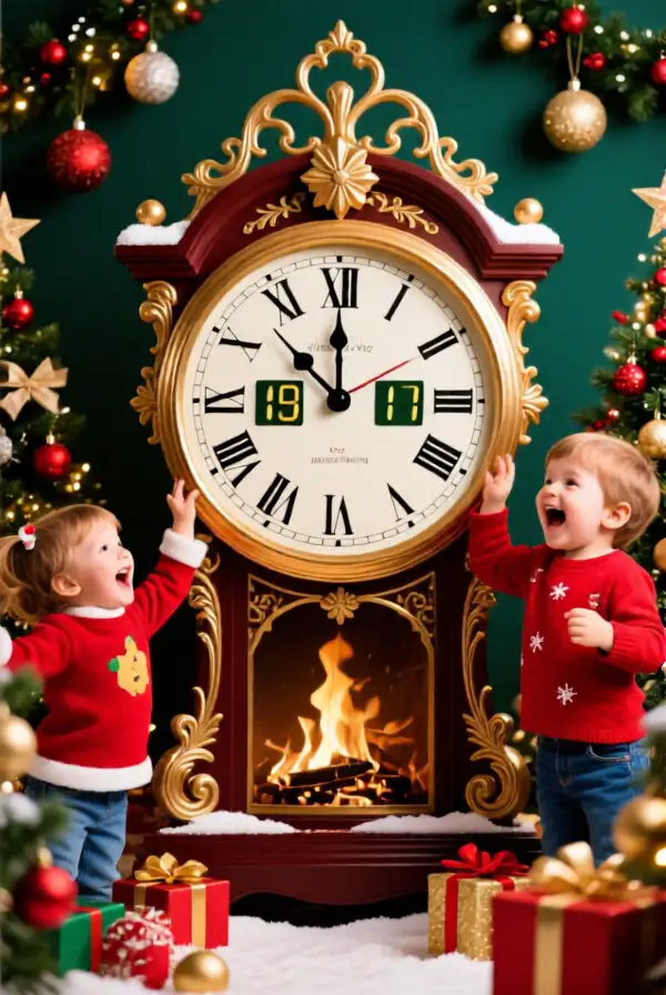 Christmas Eve Countdown Clock