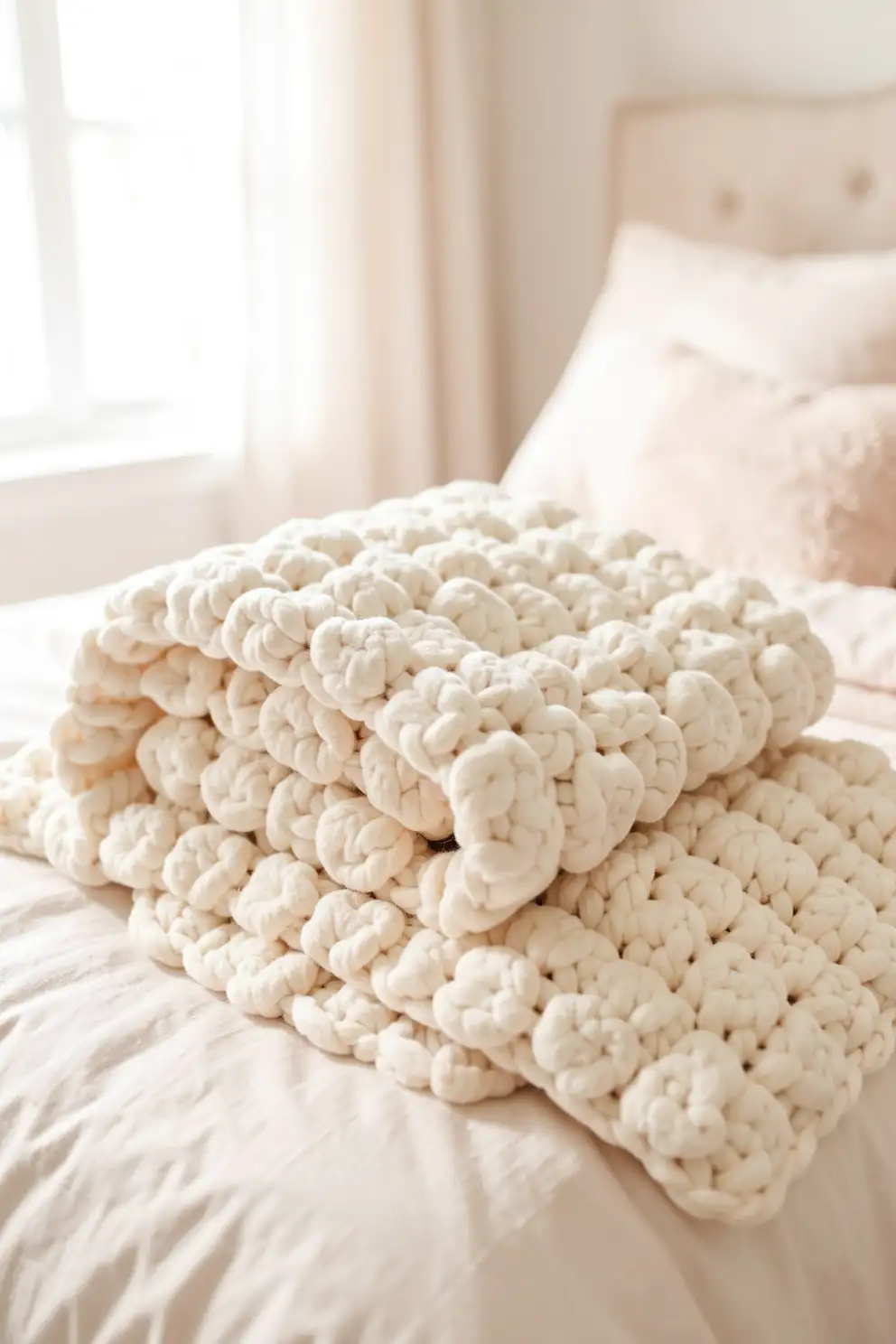 Chunky Puff Stitch Clouds