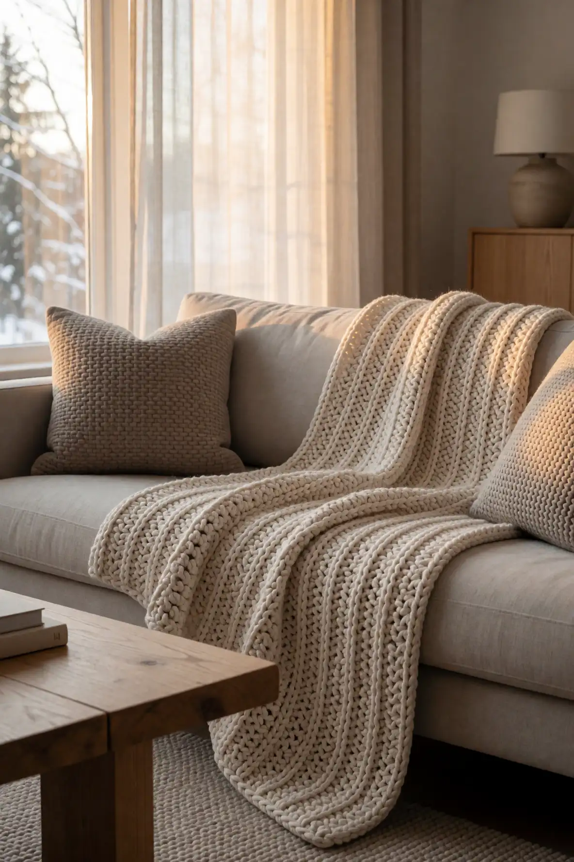 Chunky Ribbed Crochet Layers