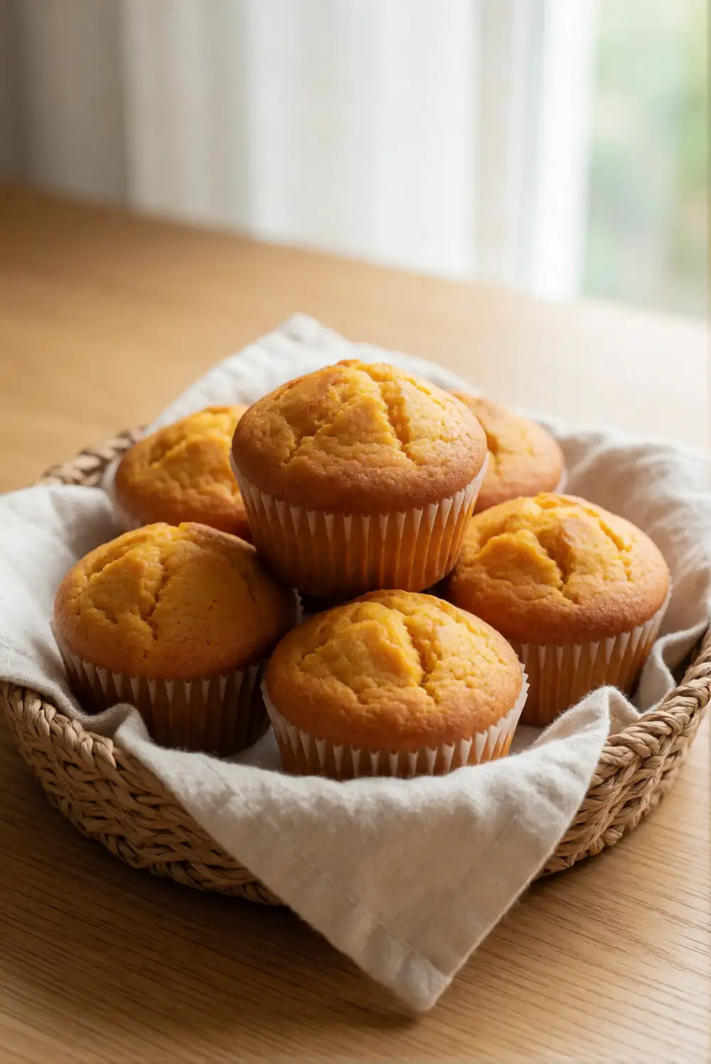 Cinnamon Sweet Potato Muffins