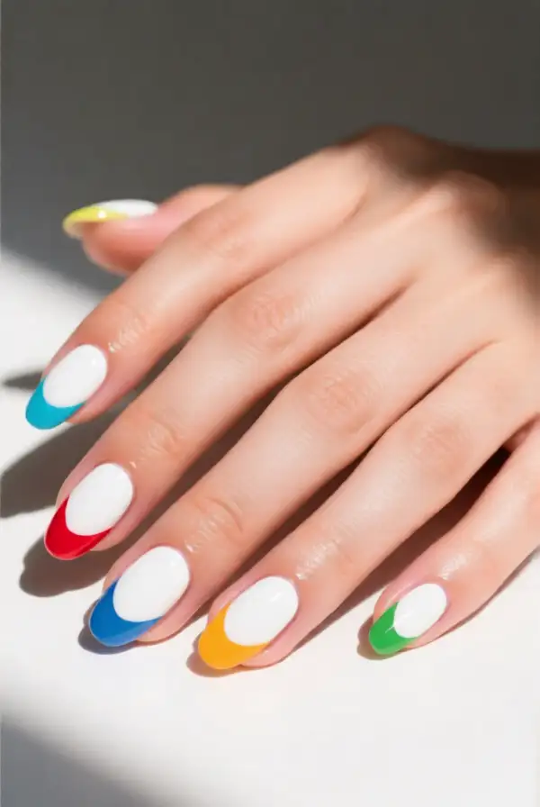 Classic Color French Tips