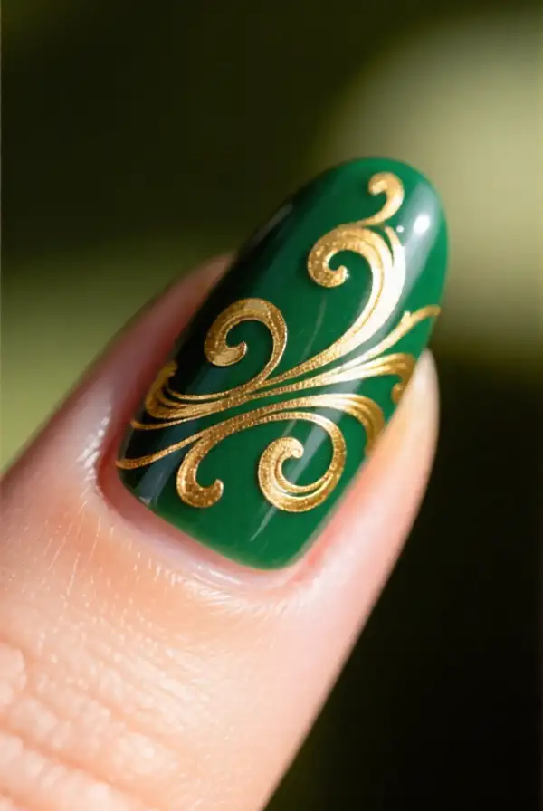 Classic French Tip with a Twist