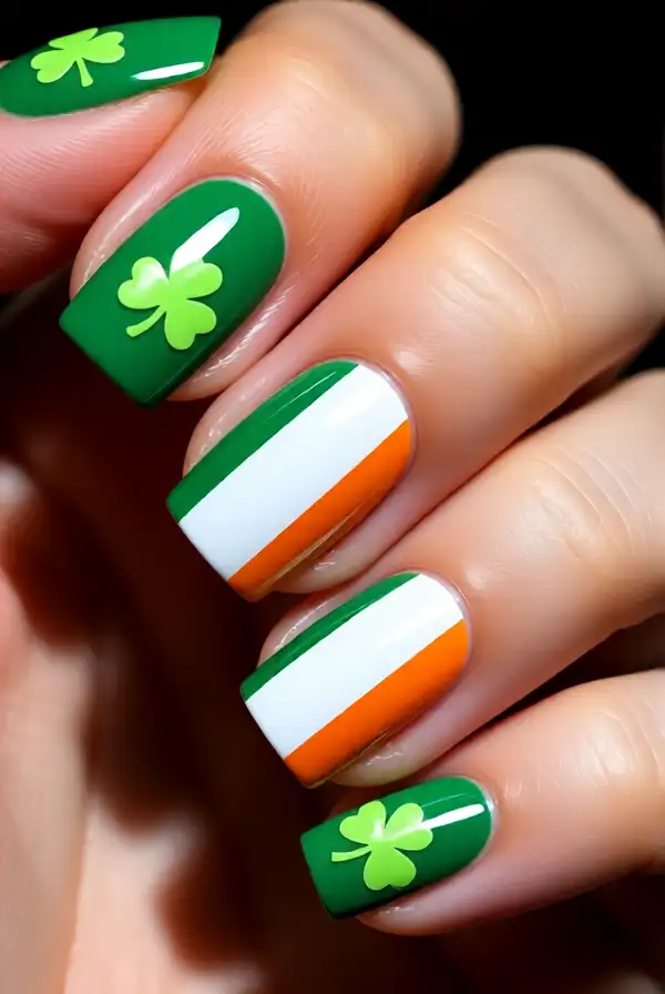 Classic Irish Flag Design