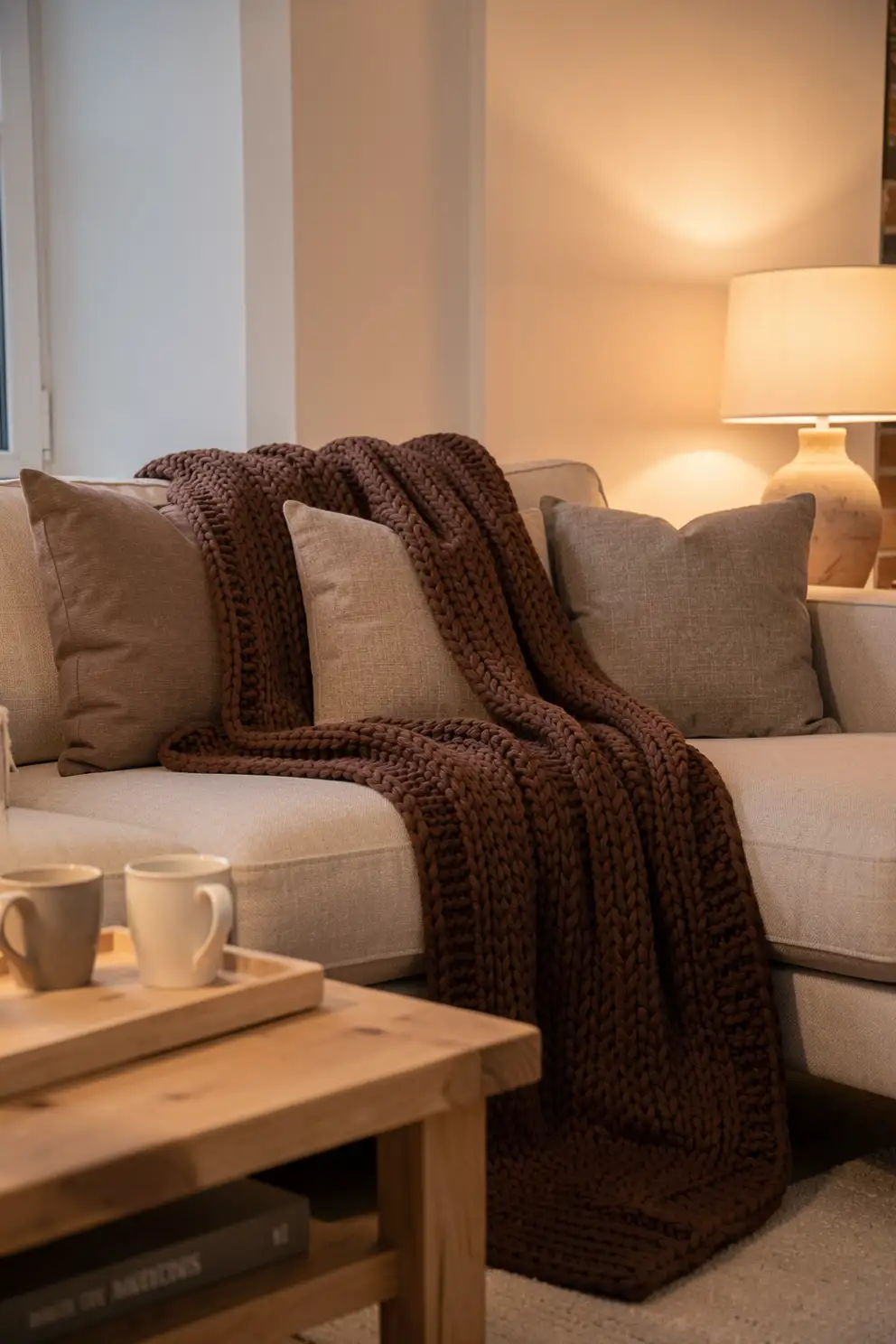 Cocoa Brown for Cocooning Comfort