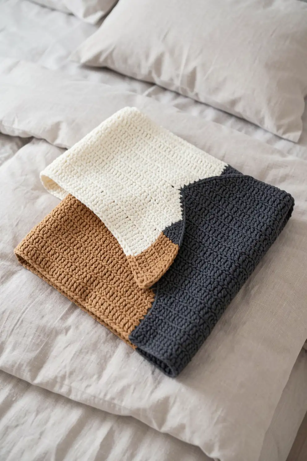 Color Blocking With Calm Contrast